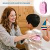 Qoukonao Baby Bath Sponge, Absorbent Toddler Shower Sponge with Hanging Loop view 2