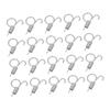Gatuida 20 Pack Steel Hooks for Pet Cages view 1