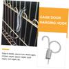 Gatuida 20 Pack Steel Hooks for Pet Cages view 4