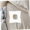 HONMEET 2-Pack Cotton Massage Face Pillows, Breathable and Lightweight, White view 4