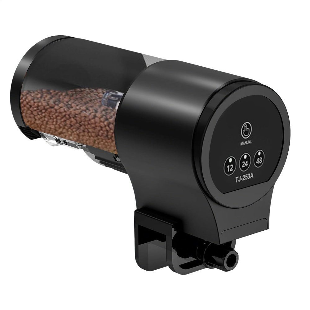 Automatic Fish Feeder for Aquariums, Automatic/Manual