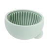 Green Silicone Makeup Brush Cleaning Mat view 1