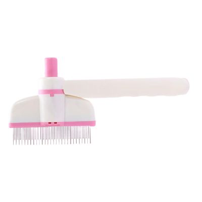 Pet Hair Removal Comb | Self-Cleaning Rotating Brush for Dogs and Cats