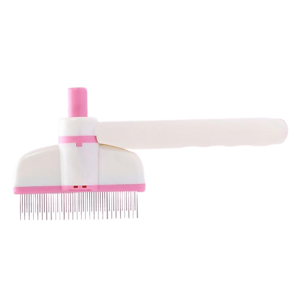 Pet Hair Removal Comb | Self-Cleaning Rotating Brush for Dogs and Cats