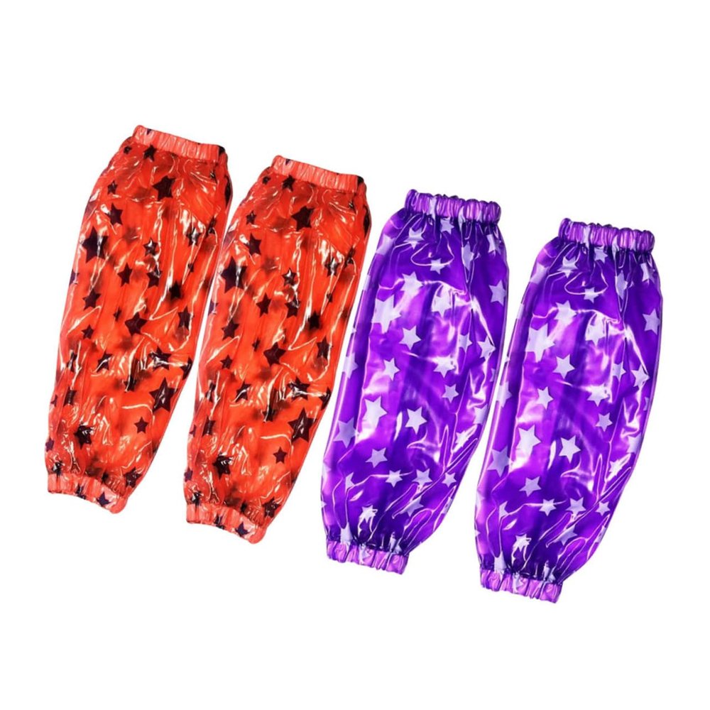 LIGIGWASH 2 Pairs PVC Waterproof Arm Sleeves, Unisex