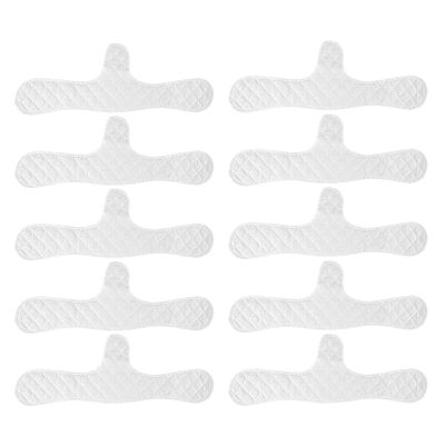 Underbust Sweat Pads, Odor-Control Cotton, Reusable