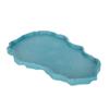 HOSEONFN Reptile Feeder, Plastic Water Basin for Snakes and Frogs, NW-29, Lake Blue view 1