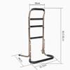 Height-Adjustable Chair Stand Assist for Seniors with Storage Bag view 2