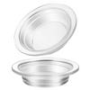 SOPOTUTU 2-Piece Glass Aromatherapy Warmer Tray for Essential Oils and Scented Wax view 1