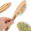 BELLIFFY Colorful Rainbow Dog Comb with Wooden Handle view 4