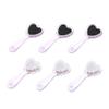 Heart-Shaped Callus Rasp for Pedicure, 6-Piece Set with Handles view 1
