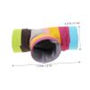 SOIMISS Colorful Canvas Rabbit Tunnel with Creative Design and Tassels view 3