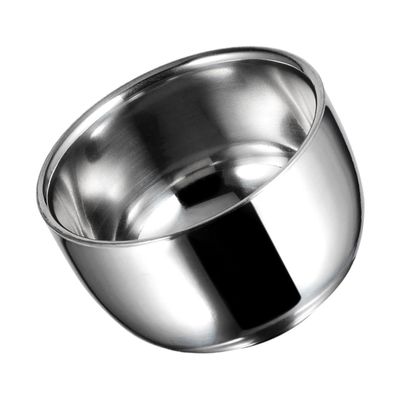 VALICLUD Stainless Steel Shaving Bowl for Men, Portable Lathering Bowl