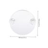 BESTonZON 5-Piece Safe Aquarium Mirror with Suction Cups view 2