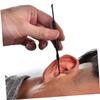 Professional Double-Headed Ear Curette, Steel, 1 Set, Black view 4
