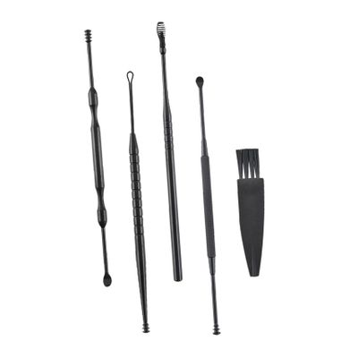 Double-Headed Stainless Steel Spiral Ear Cleaning Tool Set