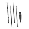 Double-Headed Stainless Steel Spiral Ear Cleaning Tool Set view 1