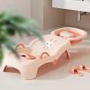 Bollisate Children's Hair Washing Station, Foldable Hair Washing Chair with Headrest view 3