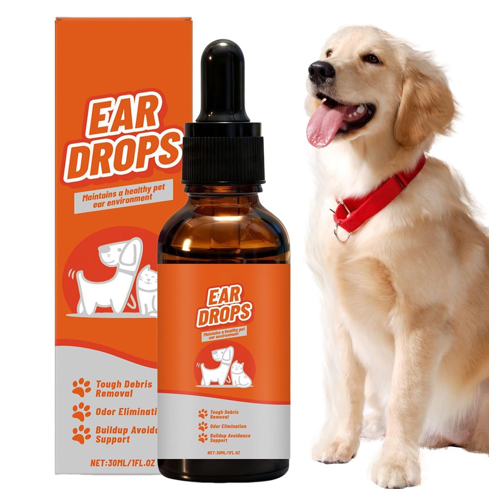 Gentle Ear Care Drops for Dogs | 30 Milliliters
