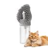 Pet Bath Brush with Soap Dispenser for Puppy Hair view 1