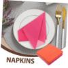 MUSISALY 80-Piece Paper Hand Towels for Parties, Disposable Napkins for Birthdays, Weddings and Holidays view 3
