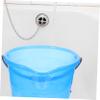VICASKY Transparent Plastic Water Bucket with Handle and Lid view 4