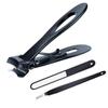 ERINGOGO 3-Piece Stainless Steel Nail Clipper Set with Wide Jaws view 1