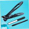 ERINGOGO 3-Piece Stainless Steel Nail Clipper Set with Wide Jaws view 3