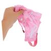 Washable Dog Diaper for Female Dogs with Adjustable Fit, Pink Polyester view 4