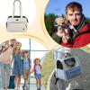 Breathable Mesh Dog Carrier Bag with Shoulder Strap view 4