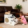 Dog Stairs for Bed, 2-in-1 Folding Non-Slip Ramp view 3