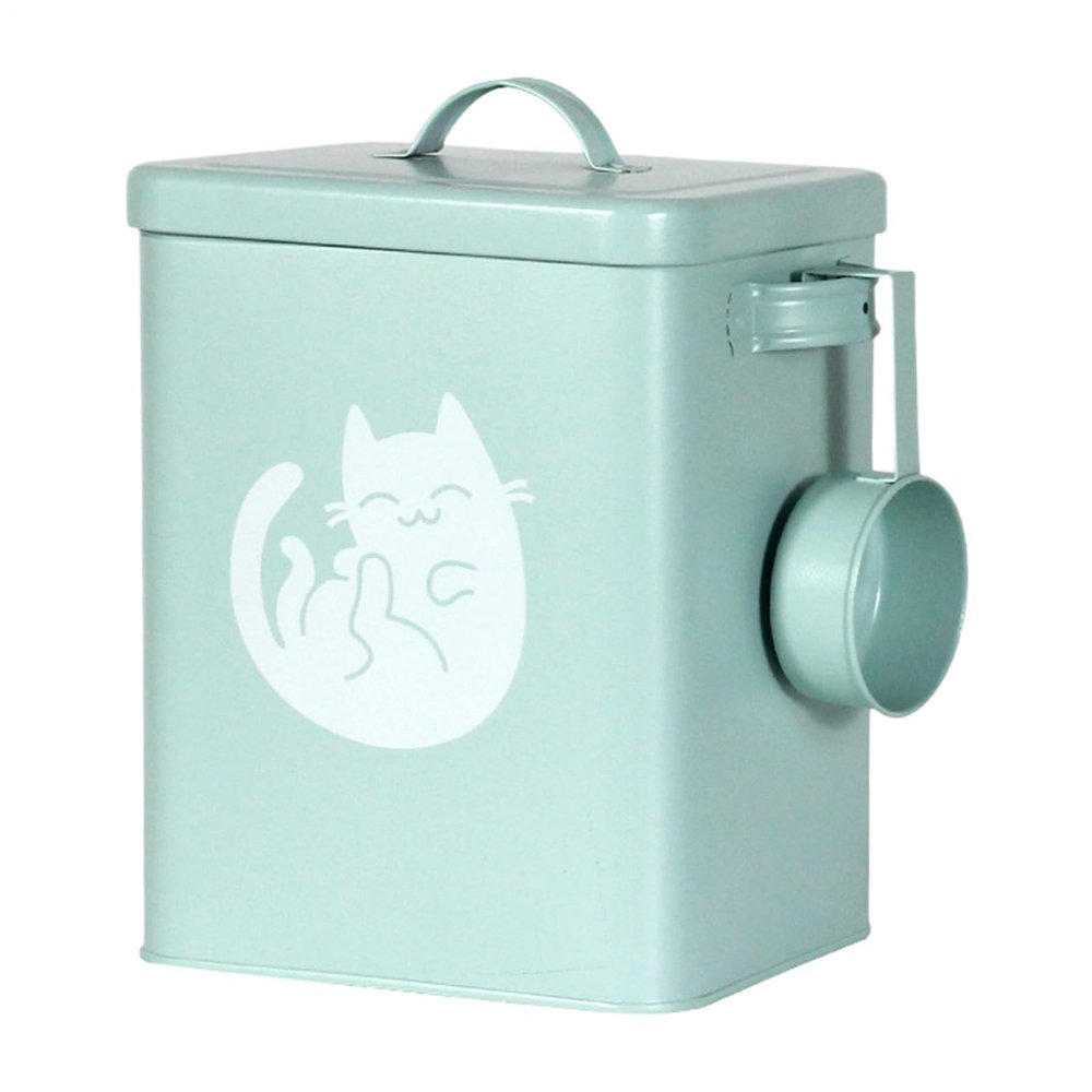 Pet Food Storage Container, 6 L, with Scoop
