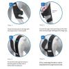 HouseVibe Adjustable Dog Knee Brace, Soft Breathable Hind-Leg Support, XS view 2