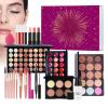 Makeup Bag, Eyeshadow Palette & Lipstick Set view 1