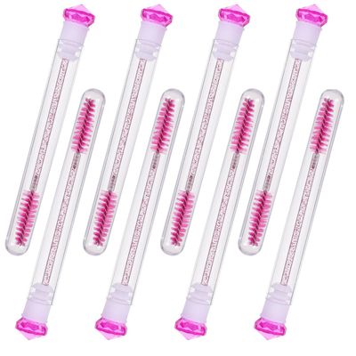 Homoyoyo 8-Piece Mascara Brush and Eyebrow Brush Set