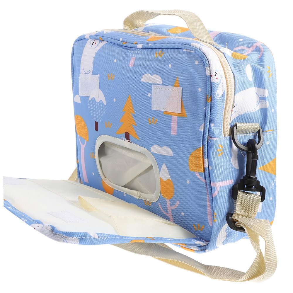 HAPINARY Large Diaper Bag with Zipper and Organizer Compartments