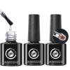 Fiberglass Rubber Base Gel Polish Set, 3 Pieces view 1