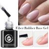 Fiberglass Rubber Base Gel Polish Set, 3 Pieces view 2