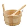 Wooden Sauna Bucket and Ladle, Large-Capacity view 1