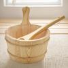 Wooden Sauna Bucket and Ladle, Large-Capacity view 3