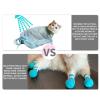 Keyubria Cat Boots for Cats | Anti-Scratch Pet Shoes 4-Pack view 4