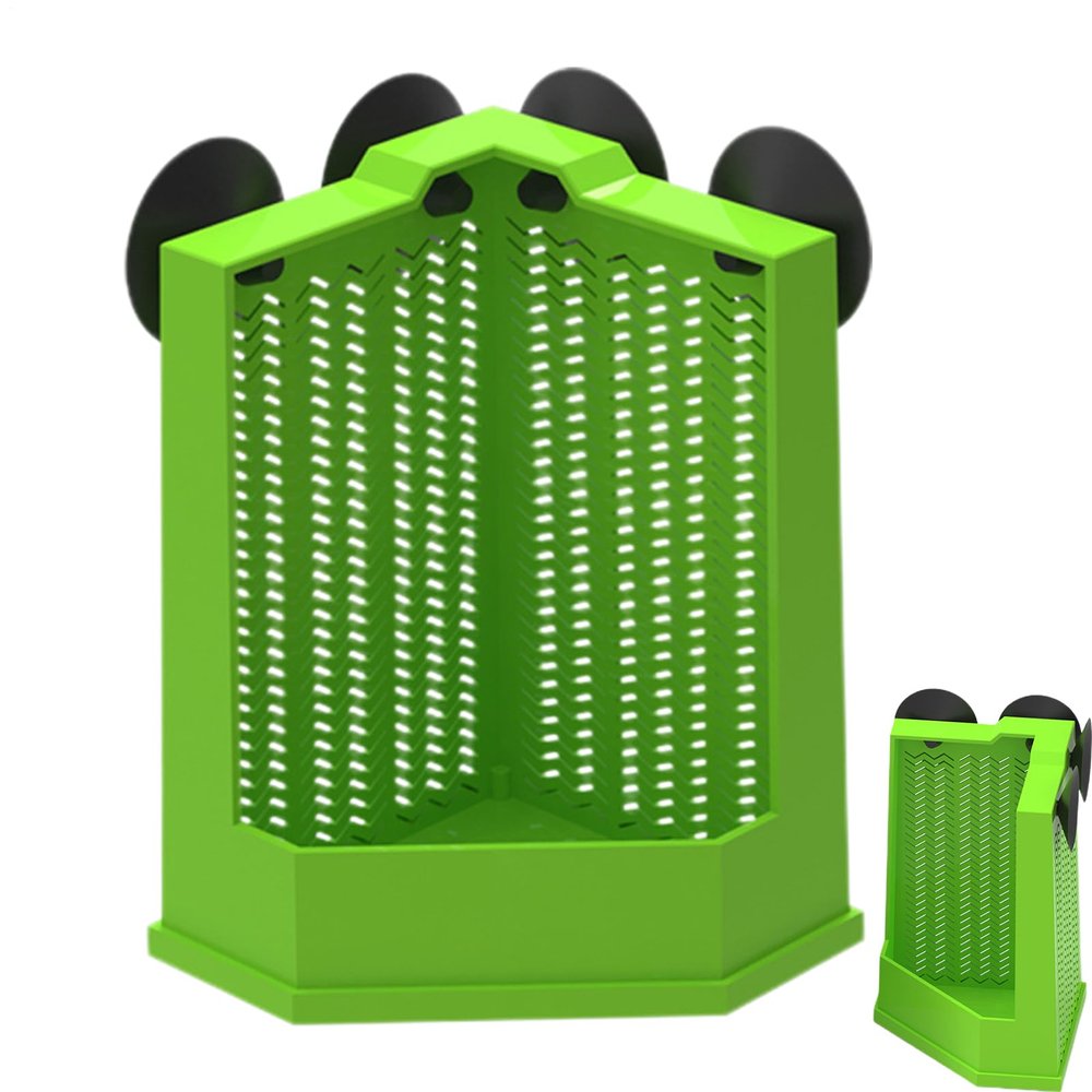 Anti-Escape Reptile Feeding Bowl with Climbing Corner