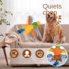 Squeaky Dog Toy, Stuffed Cotton Rope Knot for Teething view 3