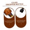 LRXIYODE 10-Pack 30 mL Amber Glass Dropper Bottles with UV Protection view 2