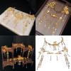 Handcrafted Chinese-Style Bridal Headpiece with Long Tassels view 2