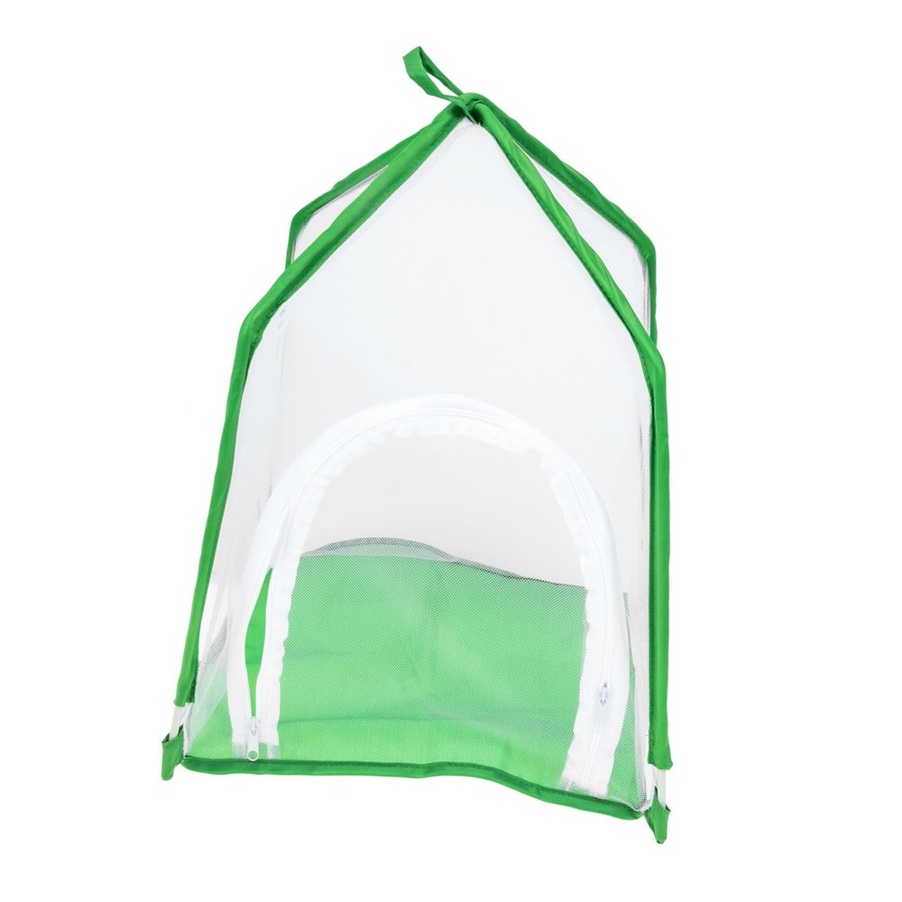 House-Shaped Transparent Insect Cage for Butterfly Breeding
