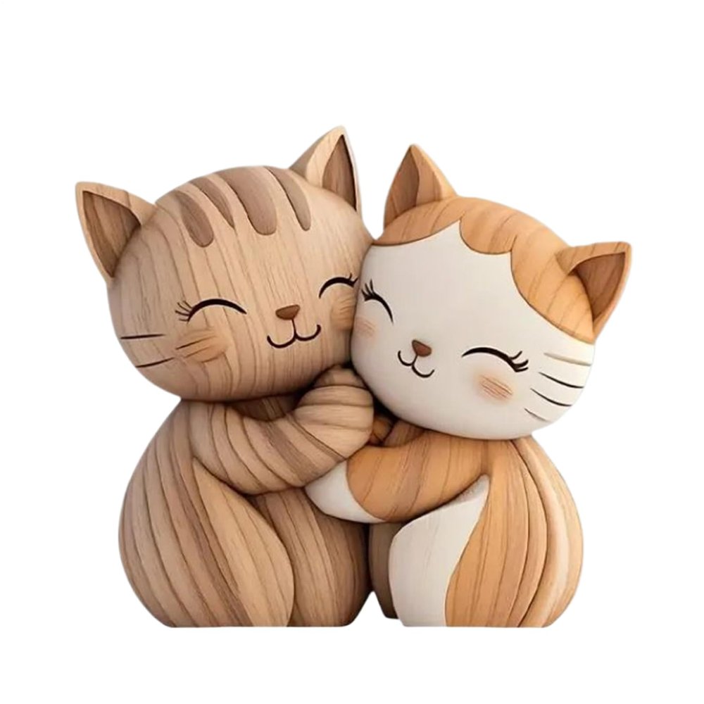 Cat Couple 2D Sign