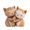 Cat Couple 2D Sign view 1