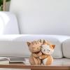 Cat Couple 2D Sign view 2