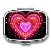 Heart-Shaped Pill Organizer with Light view 1